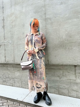 Desigual心斎橋STAFFさん(レディース・156cm)の秋コーディネート