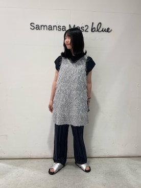 「アイテム（ドレスシューズ、シルバー系）」を使った、wakaさん（レディース・158cm）の秋コーディネート