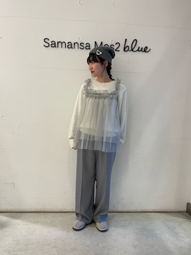 「ehka sopo（エヘカソポ）のアイテム（ニットキャップ/ビーニー）」を使った、wakaさん（レディース・158cm）の冬コーディネート