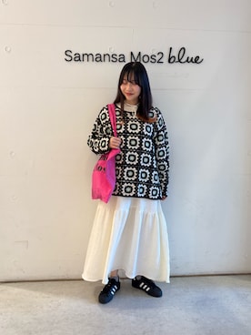 「ehka sopo（エヘカソポ）のアイテム（ワンピース/ドレス）」を使った、wakaさん（レディース・158cm）の春コーディネート