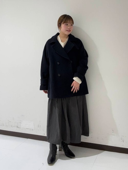 URBAN RESEARCH スーパー100メルトンPコート　D.NAVY URBAN RESEARCH ピーコート pコート スーパー100メルトンPコート