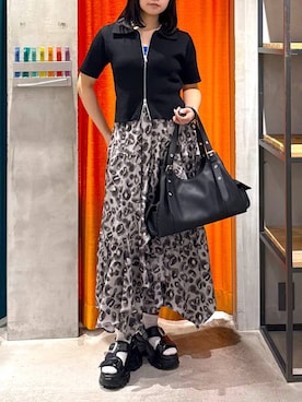 Sakiさん（レディース・156cm）の春コーディネート