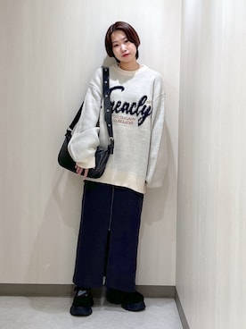 「ページボーイ」｜Sakiさん（レディース・156cm）の秋コーディネート
