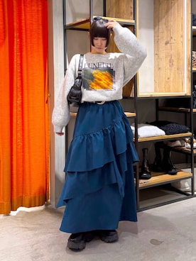 Sakiさん（レディース・156cm）の冬コーディネート