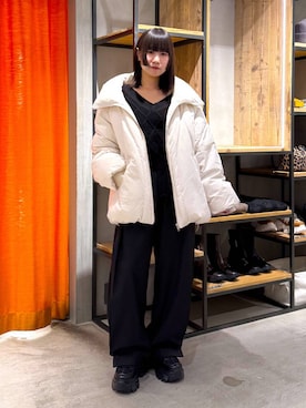 Sakiさん（レディース・156cm）の冬コーディネート