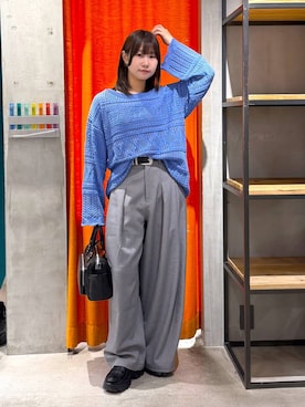 「PAGEBOY（ページボーイ）のアイテム（バッグ）」を使った、Sakiさん（レディース・156cm）の春コーディネート