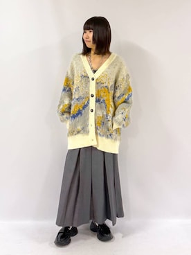 「アイテム（スカート）」を使った、Sakiさん（レディース・156cm・20代）の秋コーディネート