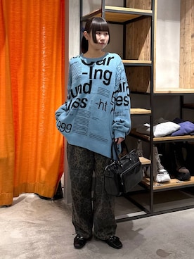 「PAGEBOY（ページボーイ）のアイテム」を使った、Sakiさん（レディース・156cm）の冬コーディネート