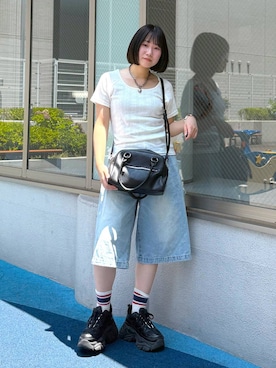 Sakiさん（レディース・156cm・20代）の夏コーディネート