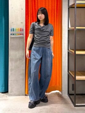 Sakiさん（レディース・156cm）の春コーディネート