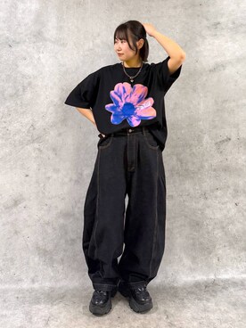 「骨格ナチュラル」｜Sakiさん（レディース・156cm）の夏コーディネート