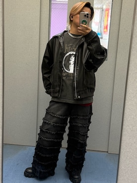 志賀さん（メンズ・169cm）の秋コーディネート