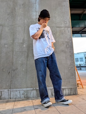 「CONVERSE ADDICT（コンバースアディクト）のアイテム」を使った、harasho00さん（メンズ・166cm）の秋コーディネート