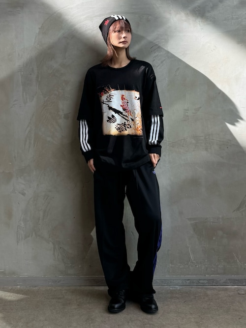 S L LL 常田大希着用 トラックパンツadidasジャージ 若き ベッケンバウアー