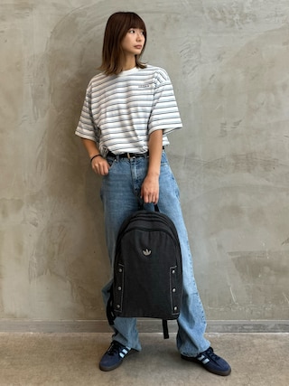 【adidas】 デニム バックパック リュック DENIM BACKPACK adidas（アディダス）の「デニム バックパック / アディダス