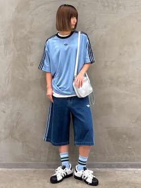 「スーパースター」｜AGさん（レディース・174cm）の夏コーディネート