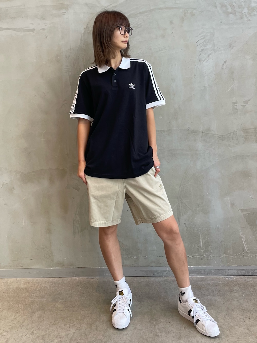 ◯人気 アディダス ラグビー ポロシャツ ネイビー×グリーン M