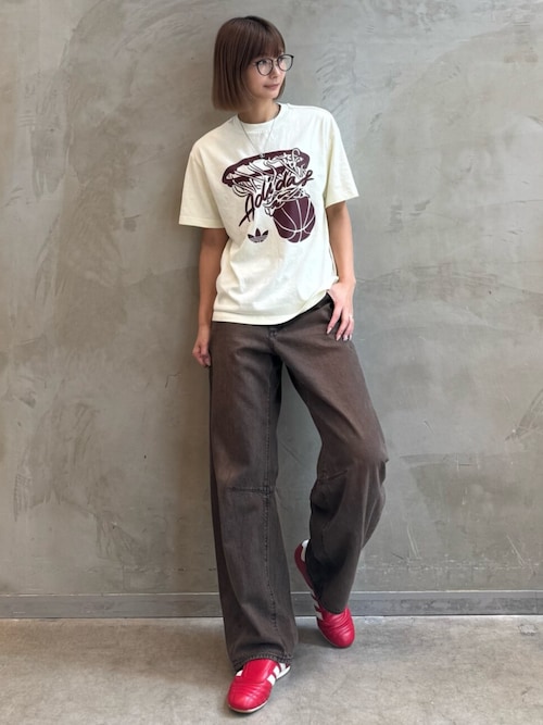 adidas★HOT SHOT T-SHIRT バスケプリント Ｔシャツ ホットショット グラフィック 半袖Tシャツ HOT SHOT TEE