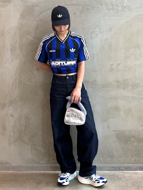 【関税・送料込み】adidas Originals ビーズ ジャージ Tシャツ アディダス オリジナルス ビーズ ジャージ/ 半袖トップス