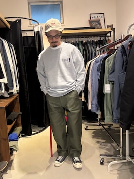 「アイテム（ピアス（片耳用））」を使った、Yusukeさん（メンズ・170cm）の秋コーディネート