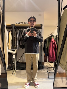 「ミリタリー」｜Yusukeさん（メンズ・170cm）の春コーディネート