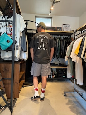 「ROTAR（ローター）のアイテム」を使った、Yusukeさん（メンズ・170cm）の夏コーディネート