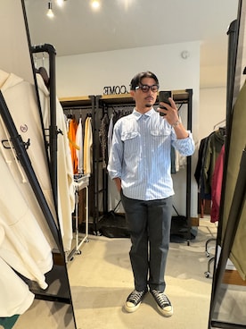 「ROTAR（ローター）のアイテム」を使った、Yusukeさん（メンズ・170cm）の春コーディネート