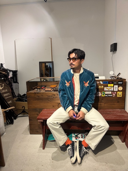 Drunken Bastard Velveteen Skajan（スカジャン）｜ROTAR（ローター