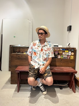 「ROTAR（ローター）のアイテム」を使った、Yusukeさん（メンズ・170cm）の夏コーディネート