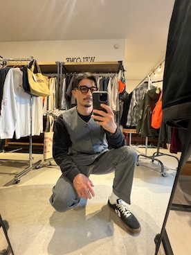 「VIVIFY（ビビファイ）のアイテム（アクセサリー）」を使った、Yusukeさん（メンズ・170cm）の春コーディネート