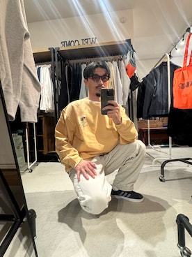 「VIVIFY（ビビファイ）のアイテム」を使った、Yusukeさん（メンズ・170cm）の冬コーディネート