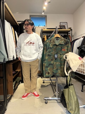 「VIVIFY（ビビファイ）のアイテム」を使った、Yusukeさん（メンズ・170cm）の冬コーディネート