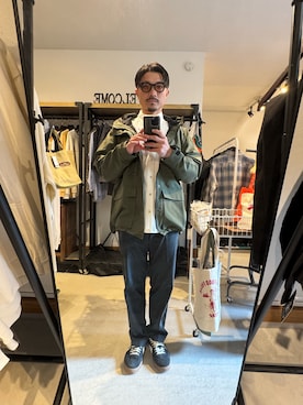 「VIVIFY（ビビファイ）のアイテム」を使った、Yusukeさん（メンズ・170cm）の春コーディネート