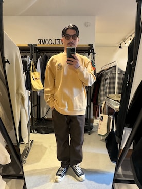 「ROTAR（ローター）のアイテム」を使った、Yusukeさん（メンズ・170cm）の春コーディネート