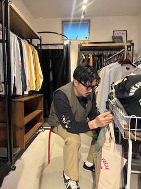 「ROTAR（ローター）のアイテム」を使った、Yusukeさん（メンズ・170cm）の冬コーディネート