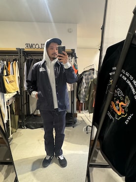 「VIVIFY（ビビファイ）のアイテム（アクセサリー）」を使った、Yusukeさん（メンズ・170cm）の春コーディネート