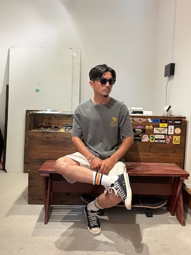 「ROTAR（ローター）のアイテム」を使った、Yusukeさん（メンズ・170cm）の夏コーディネート