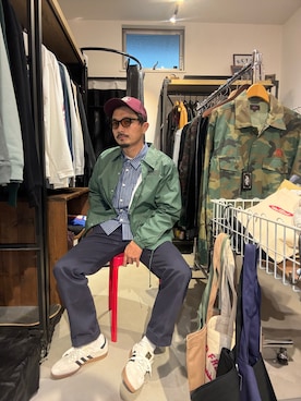 「コーチジャケット」｜Yusukeさん（メンズ・170cm）の冬コーディネート