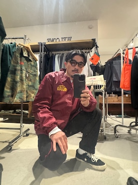 「VIVIFY（ビビファイ）のアイテム」を使った、Yusukeさん（メンズ・170cm）の冬コーディネート