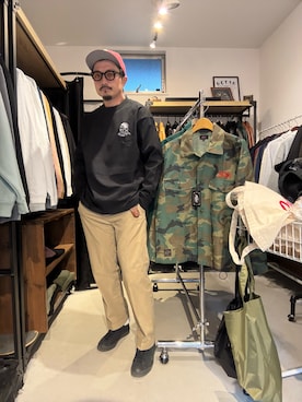 「VIVIFY（ビビファイ）のアイテム」を使った、Yusukeさん（メンズ・170cm）の冬コーディネート