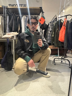 「VIVIFY（ビビファイ）のアイテム」を使った、Yusukeさん（メンズ・170cm）の春コーディネート