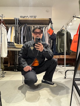 「VIVIFY（ビビファイ）のアイテム（アクセサリー）」を使った、Yusukeさん（メンズ・170cm）の春コーディネート