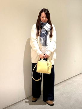 「collex（コレックス）のアイテム」を使った、erikaさん（レディース・153cm）の冬コーディネート