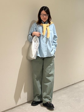 erikaさん（レディース・153cm）の春コーディネート