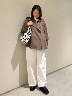 「collex（コレックス）のアイテム」を使った、erikaさん（レディース・153cm）の冬コーディネート