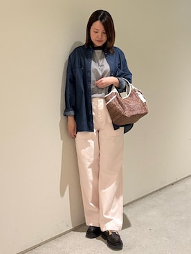 erikaさん（レディース・153cm）の春コーディネート