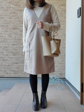 あねもねさん(レディース・153cm)の冬コーディネート