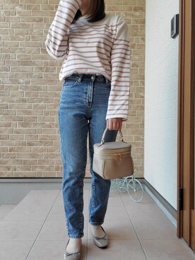 「AGOSTO（アゴスト）のアイテム」を使った、あねもねさん（レディース・153cm）の冬コーディネート