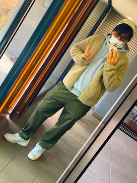 「BEN DAVIS（ベンデイビス）のアイテム（ニットキャップ/ビーニー）」を使った、tsu6ba2sa6さん（メンズ・178cm）の冬コーディネート