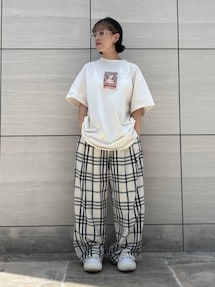 rurumu: Tシャツ rurumu: ルルムウ 縷縷夢兎 Tシャツ ロング丈カットソー L 匿名